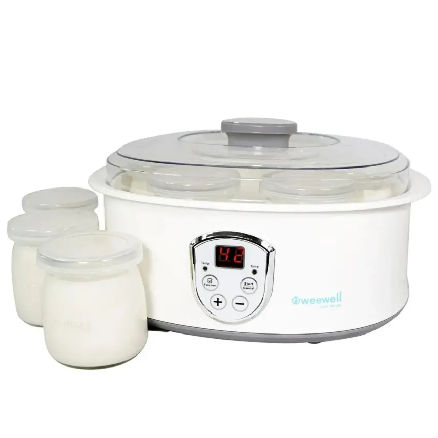 Weewell WYM400 Dijital Zaman Ayarlı LED Ekran Bebek Yoğurt Yapma Makinesi - 6