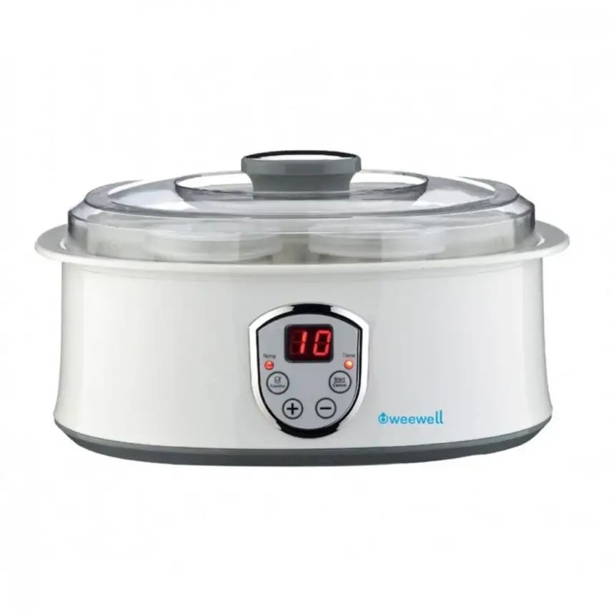 Weewell WYM400 Dijital Zaman Ayarlı LED Ekran Bebek Yoğurt Yapma Makinesi - 3