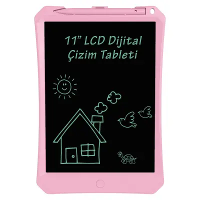 Wicue LCD Dijital Çizim Tableti 11" Pembe