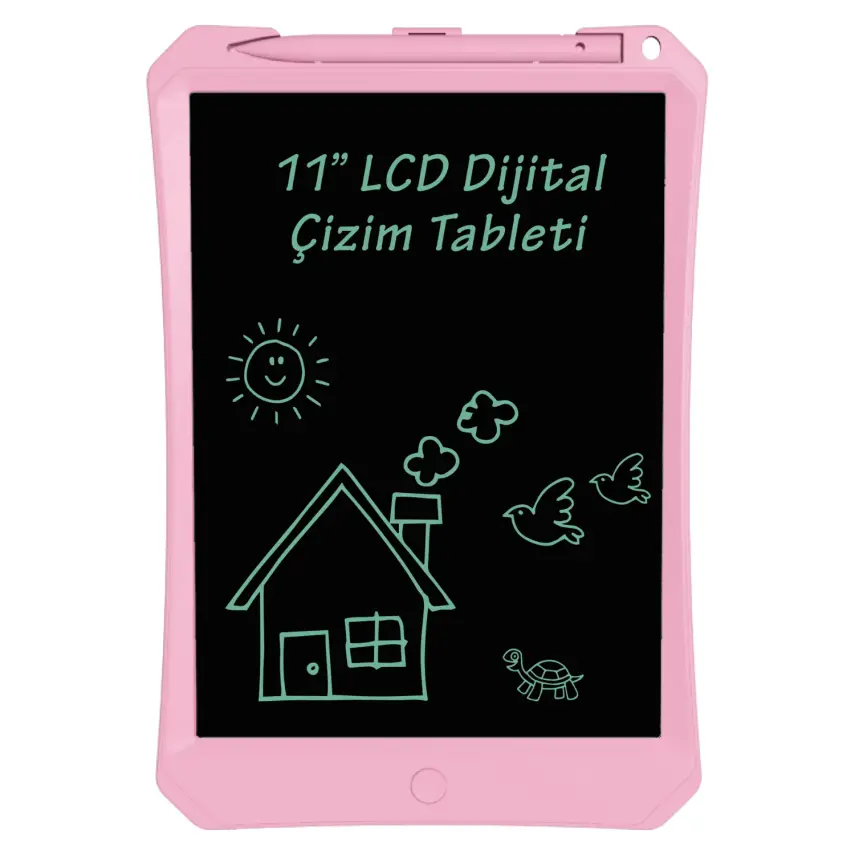 Wicue LCD Dijital Çizim Tableti 11" Pembe - 1