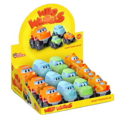 Wild Wheels Renkli Arabalar (1)