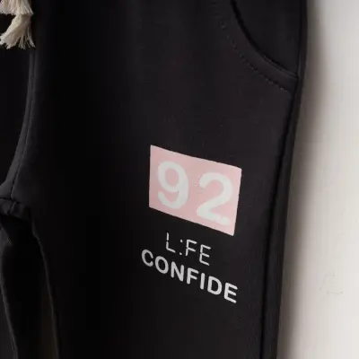Winimo Çocuk 2li Takım 92 Life Confide Baskılı Füme Unisex - 4