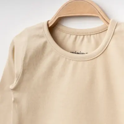 Winimo Çocuk Basic Sweatshirt Unisex Bej - 2