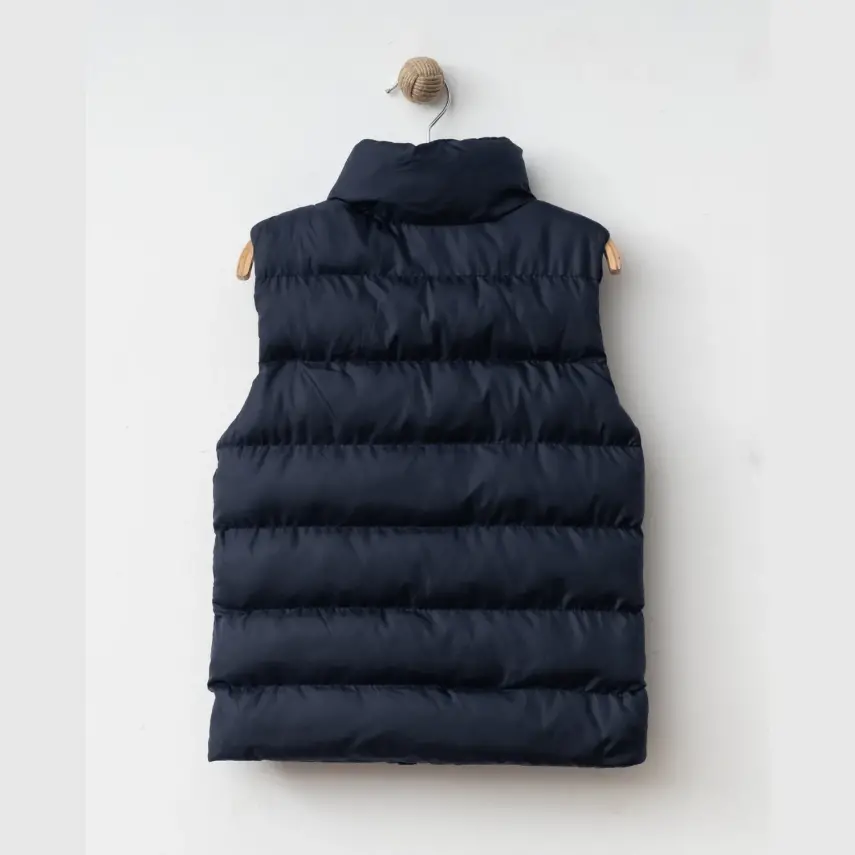 Winimo Çocuk Şişme Yelek Fermuarlı Cepli Lacivert Unisex - 2