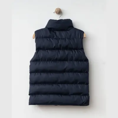 Winimo Çocuk Şişme Yelek Fermuarlı Cepli Lacivert Unisex - 7