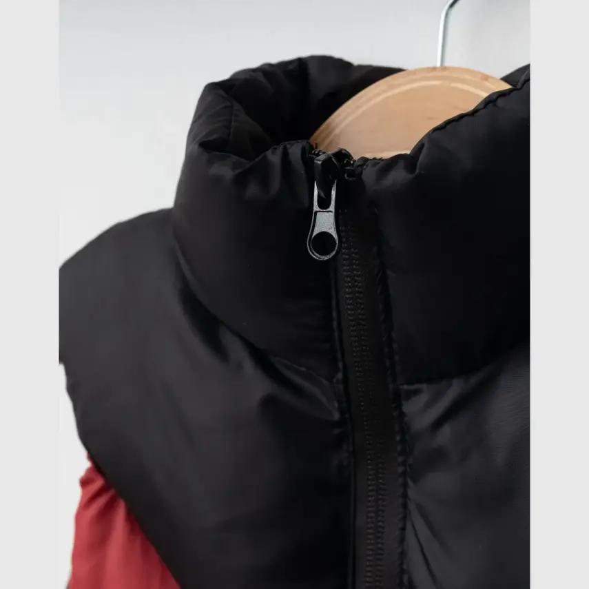 Winimo Çocuk Şişme Yelek Fermuarlı Cepli Siyah Unisex - 10