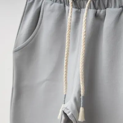 Winimo Erkek Çocuk Eşofman Altı Are We There Yet Baskılı Boyalı Gri - 3