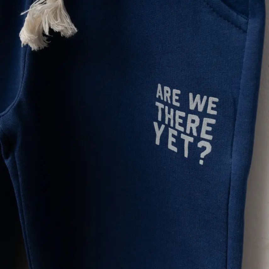 Winimo Erkek Çocuk Eşofman Altı Are We There Yet Baskılı Lacivert - 9