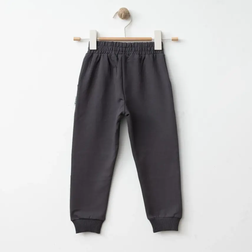 Winimo Erkek Çocuk Eşofman Altı Dizden Model Füme - 4