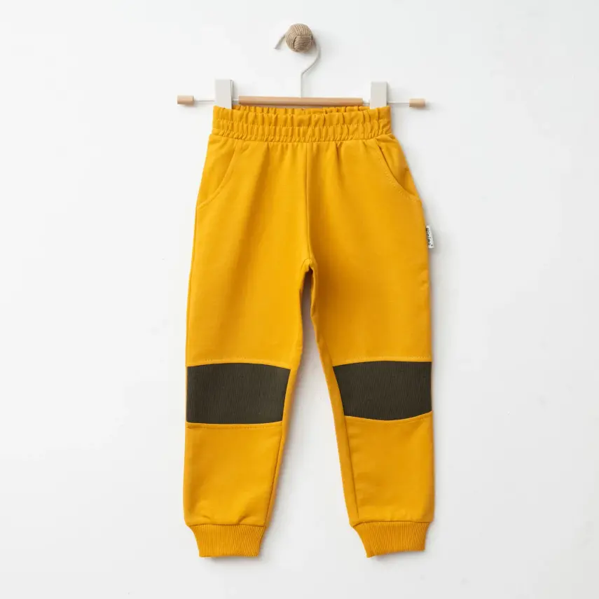 Winimo Erkek Çocuk Eşofman Altı Dizden Model Hardal - 1