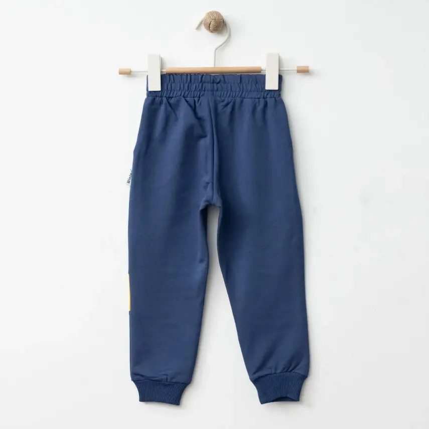 Winimo Erkek Çocuk Eşofman Altı Dizden Model İndigo - 4