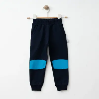 Winimo Erkek Çocuk Eşofman Altı Dizden Model Lacivert - 3