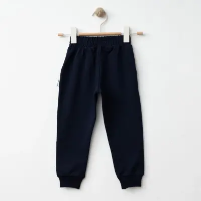 Winimo Erkek Çocuk Eşofman Altı Dizden Model Lacivert - 4