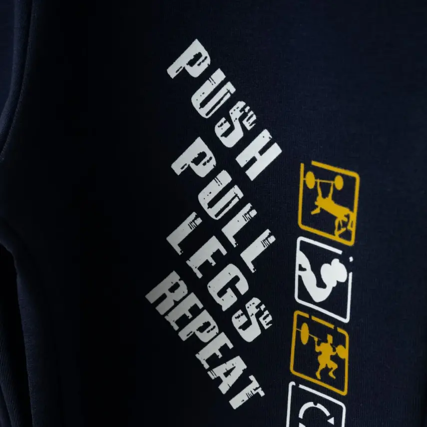 Winimo Erkek Çocuk Eşofman Altı Push Pull Baskılı Lacivert - 6