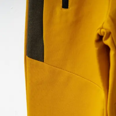 Winimo Erkek Çocuk Eşofman Altı Yan Parçalı Fermuarlı Hardal - 4