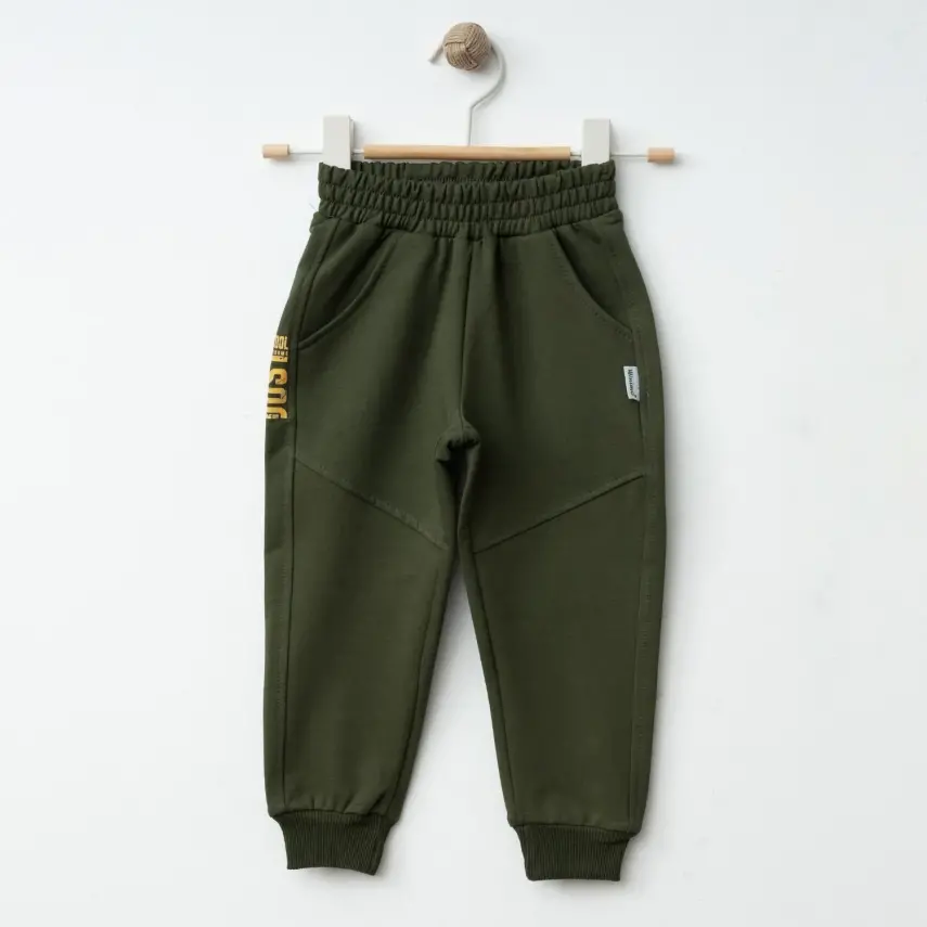 Winimo Erkek Eşofman Altı Be Cool Baskılı Haki - 12