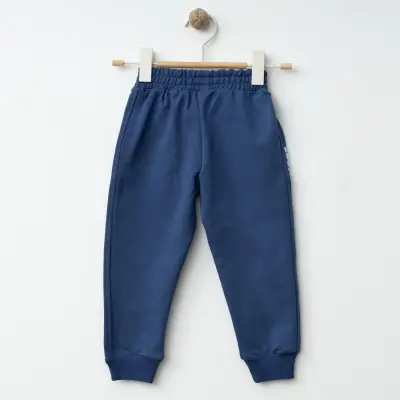 Winimo Erkek Eşofman Altı Be Cool Baskılı İndigo - 7