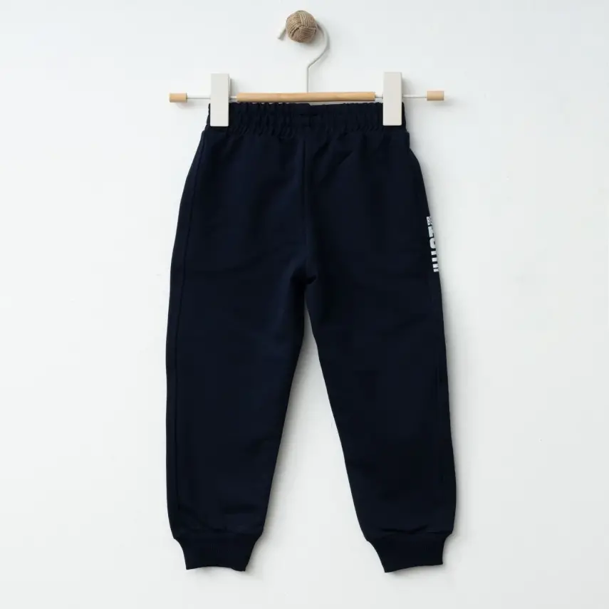 Winimo Erkek Eşofman Altı Be Cool Baskılı Lacivert - 7