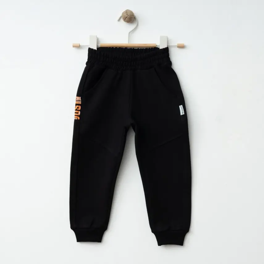 Winimo Erkek Eşofman Altı Be Cool Baskılı Siyah - 7