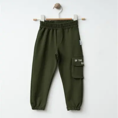 Winimo Erkek Eşofman Altı Körüklü Cepli Haki 