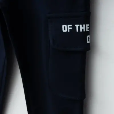 Winimo Erkek Eşofman Altı Körüklü Cepli Lacivert - 2