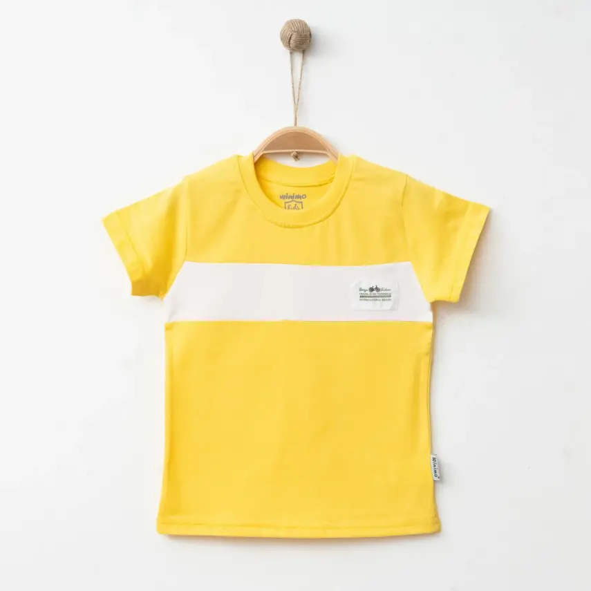 Winimo Erkek T-Shirt Armalı Sarı - 1