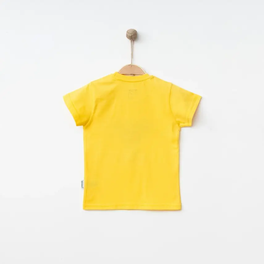 Winimo Erkek T-Shirt Basketball Baskılı Sarı - 5