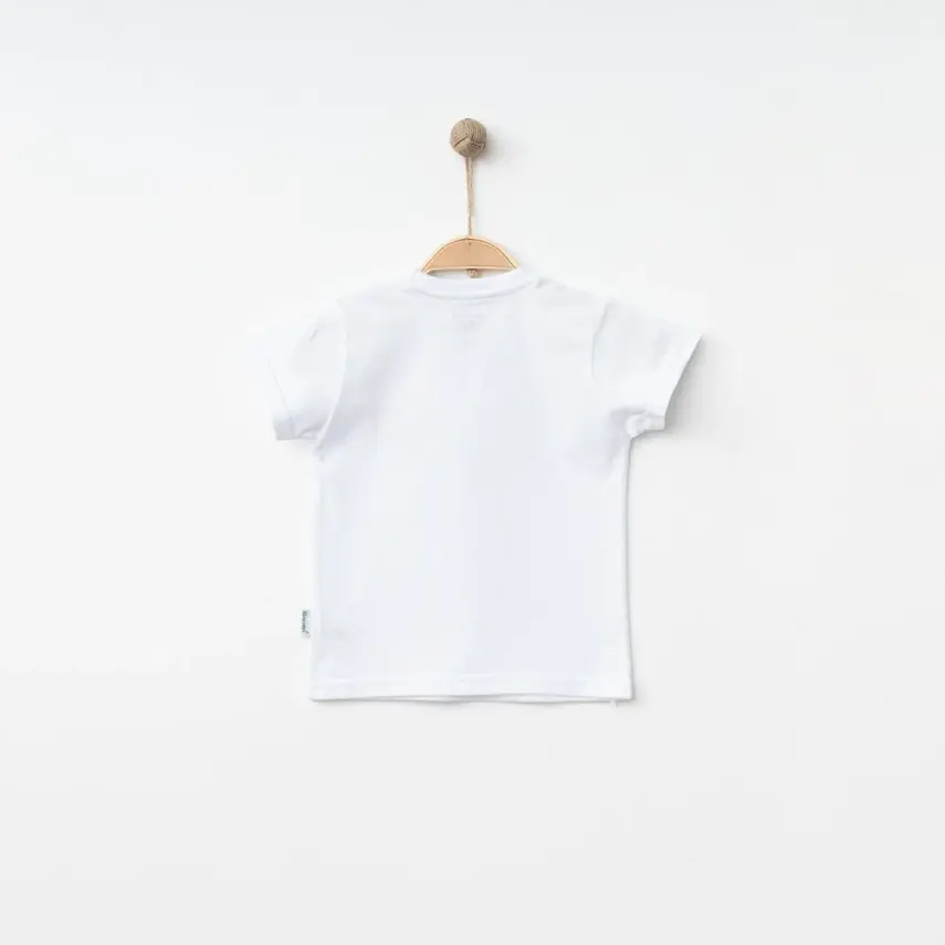 Winimo Erkek T-Shirt Surf Baskılı Beyaz - 3