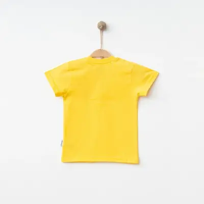 Winimo Erkek T-Shirt Surf Baskılı Sarı - 3