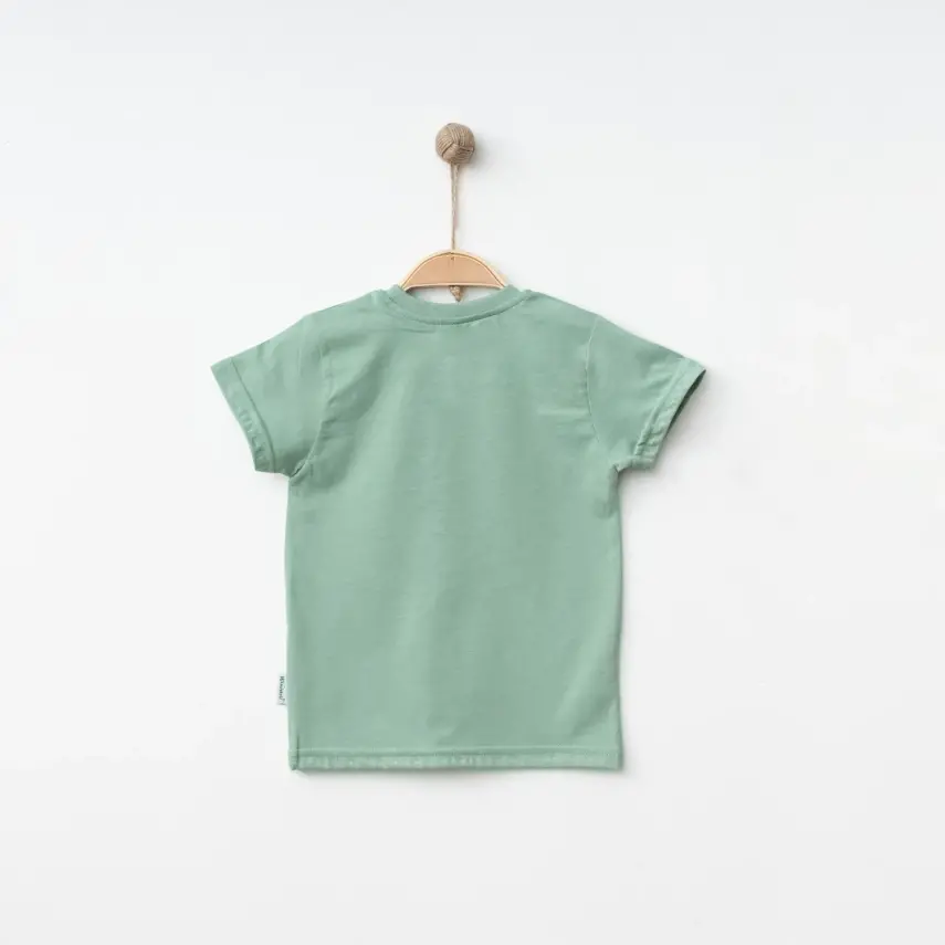 Winimo Erkek T-Shirt Surf Baskılı Yeşil - 4