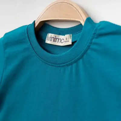 Winimo Keep On Board Baskılı Çocuk T-Shirt Unisex Turkuaz (1)