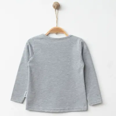 Winimo Kız Body Uzun Kol Basic Gri - 6