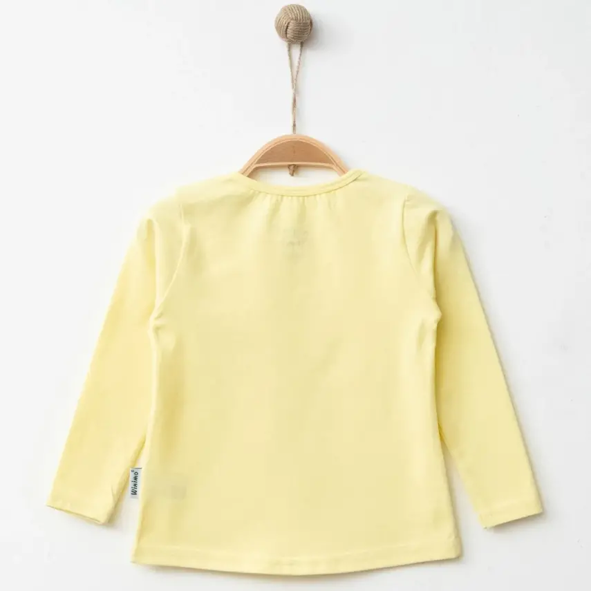 Winimo Kız Body Uzun Kol Basic Sarı - 6