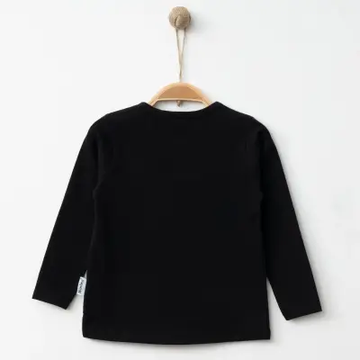 Winimo Kız Body Uzun Kol Basic Siyah (1)