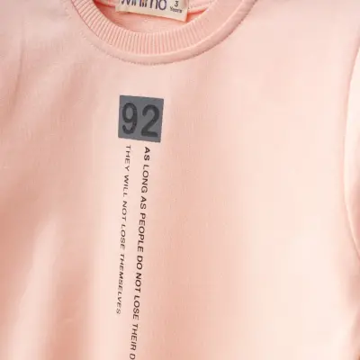 Winimo Kız Çocuk 2li Takım 92 Life Confide Baskılı Pudra - 4