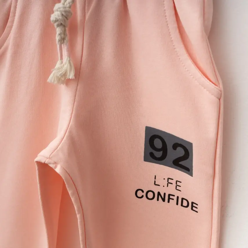 Winimo Kız Çocuk 2li Takım 92 Life Confide Baskılı Pudra - 9