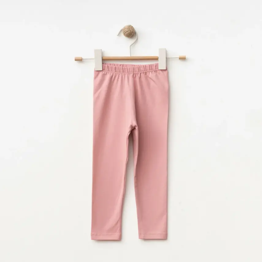 Winimo Kız Çocuk Tayt Basic Koyu Pudra - 3
