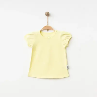 Winimo Kız T-Shirt Basic Açık Sarı 
