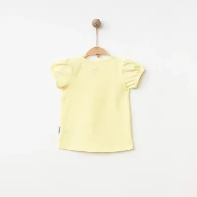 Winimo Kız T-Shirt Basic Açık Sarı - 2
