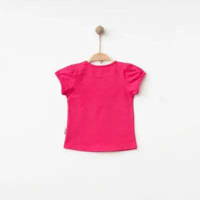 Winimo Kız T-Shirt Basic Fuşya - 4
