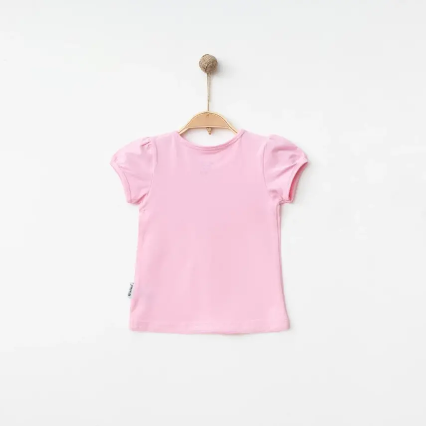 Winimo Kız T-Shirt Basic Pudra - 2
