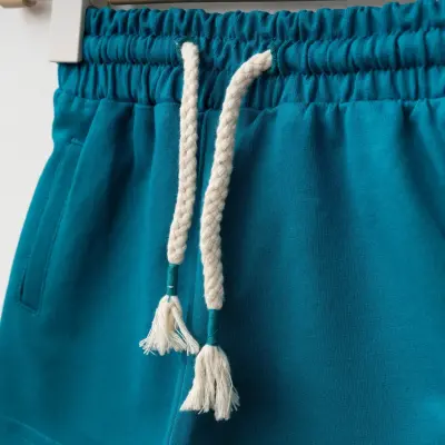 Winimo Positive Baskılı Çocuk Şort Unisex Petrol - 2