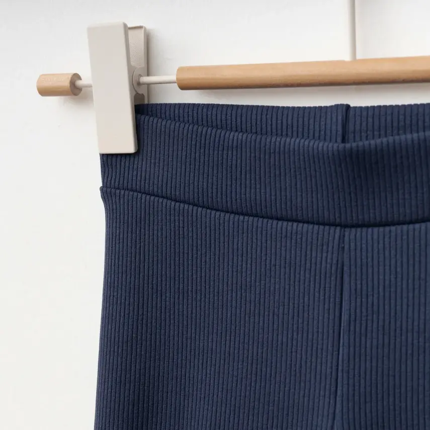 Winimo Tavşan Nakışlı Fitilli Kız Çocuk Tayt Lacivert - 3