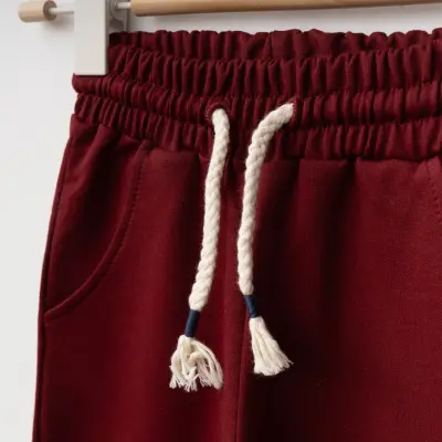 Winimo Unisex Çocuk Eşofman Altı Parçalı Basic Bordo - 2