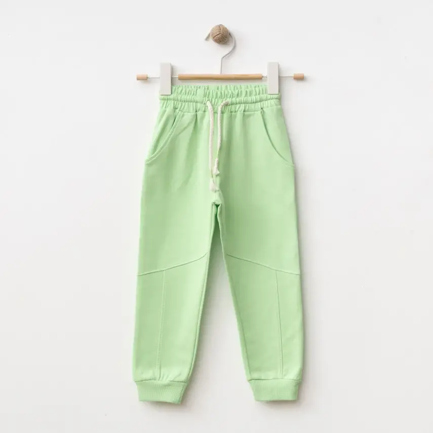 Winimo Unisex Çocuk Eşofman Altı Parçalı Basic Fıstık Yeşili - 6