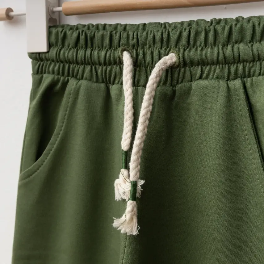 Winimo Unisex Çocuk Eşofman Altı Parçalı Basic Haki - 4