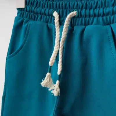 Winimo Unisex Çocuk Eşofman Altı Parçalı Basic Turkuaz - 2