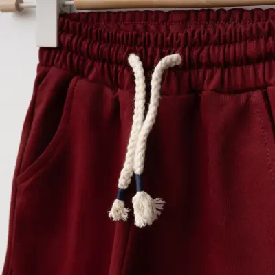 Winimo Unisex Çocuk Eşofman Altı W Baskılı Bordo - 3