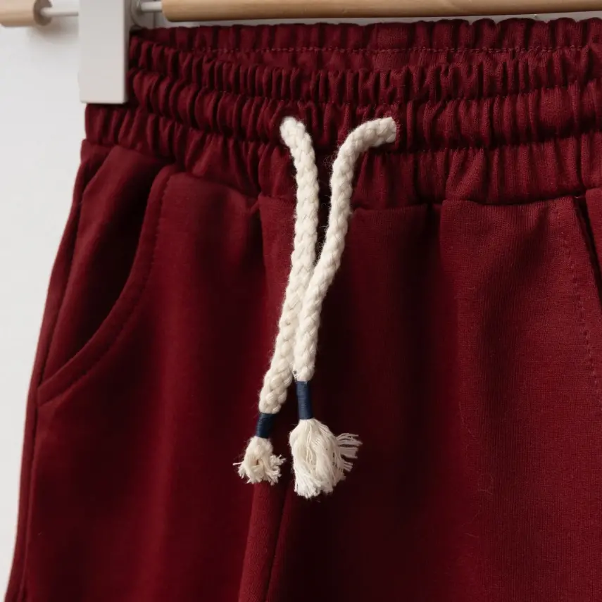 Winimo Unisex Çocuk Eşofman Altı W Baskılı Bordo - 3