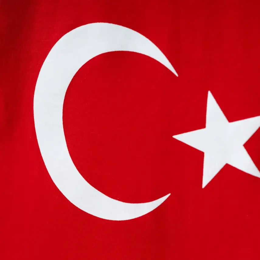 Winimo Unisex T-Shirt Ay Yıldız Baskılı Kırmızı - 3